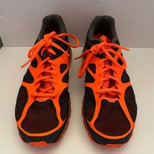 Orange and Black Nike Air Max